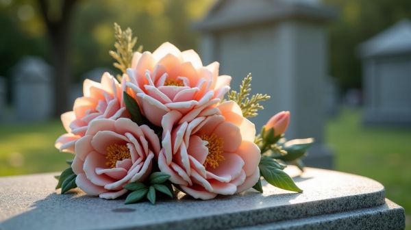 Comment choisir des fleurs artificielles en céramique pour le cimetière ?