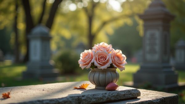 Comment choisir des fleurs artificielles en céramique pour le cimetière ?