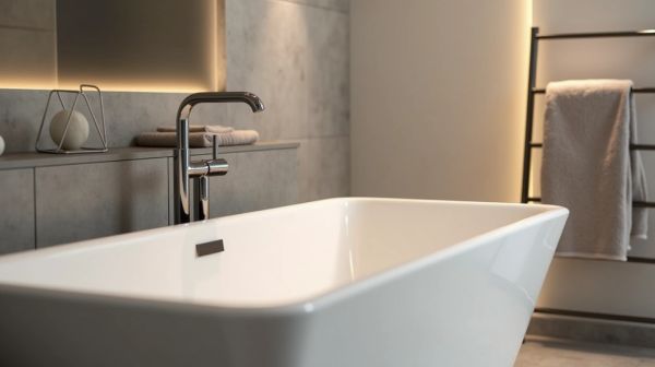 Transformez votre baignoire avec un robinet alliant esthétique et fonctionnalité